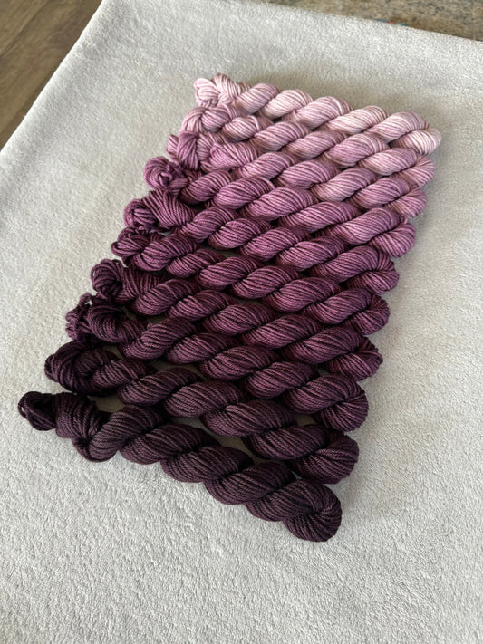 Aubergine 10-Skein Minis Set