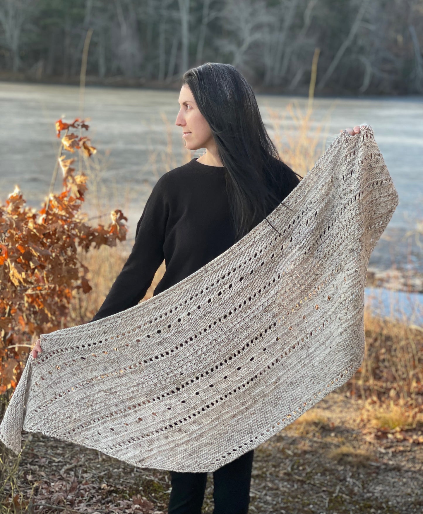 Hit The Bricks Shawl Kit