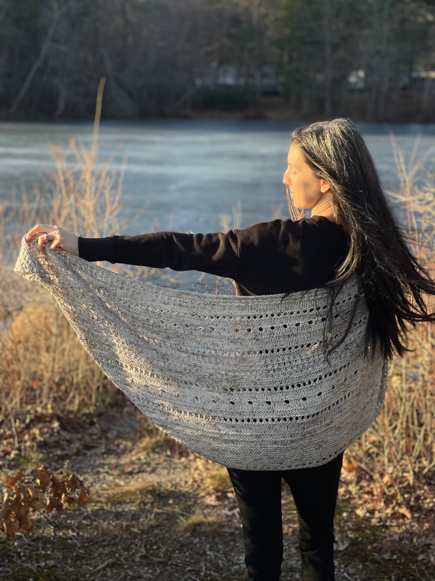 Hit The Bricks Shawl Kit