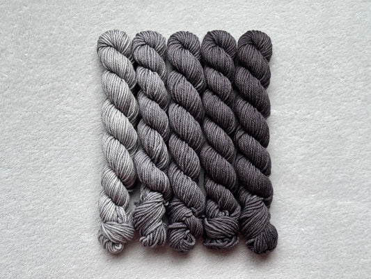 Charcoal Black Minis Set