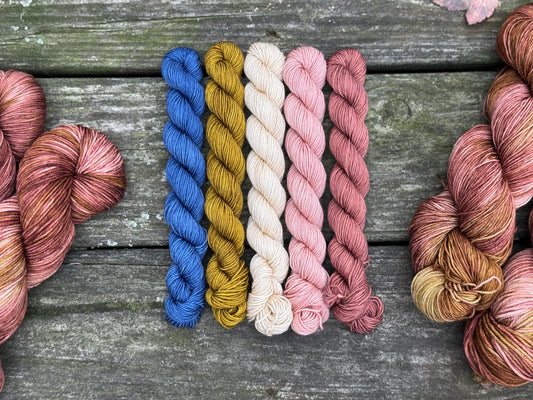 KbyK_Collections x Fuzzy Fiberz Collab: Harvest Sock Set