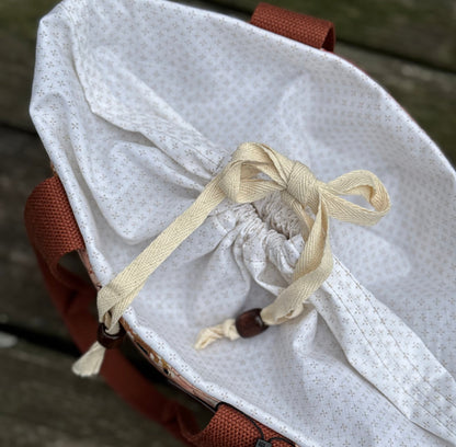 PRE-ORDER KbyK_Collections x Fuzzy Fiberz Collab: Yarn + Project Bag Set